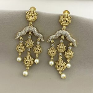 Premium diamond cut earing